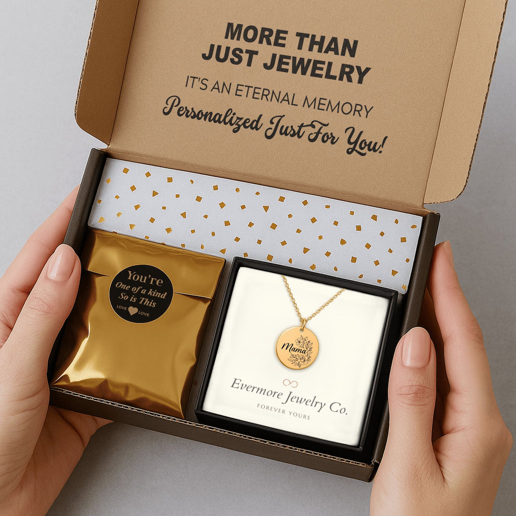 "Mama" Coin Necklace