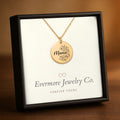 "Mama" Coin Necklace
